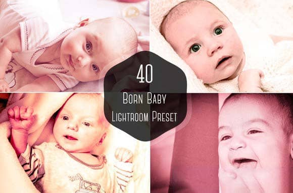 0组婴儿Lightroom预设 40 Born Baby Lightroom Presets