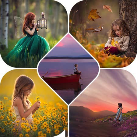 Lisa Holloway 神话般儿童自然光Lightroom预设完整合集