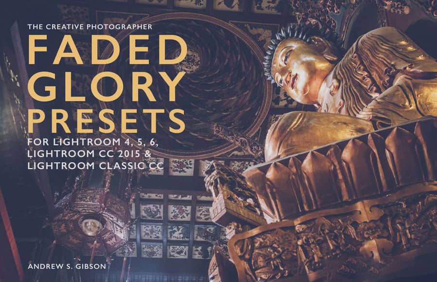 低饱和磨砂柔和色彩Lightroom预设 Creative Faded Glory Lightroom