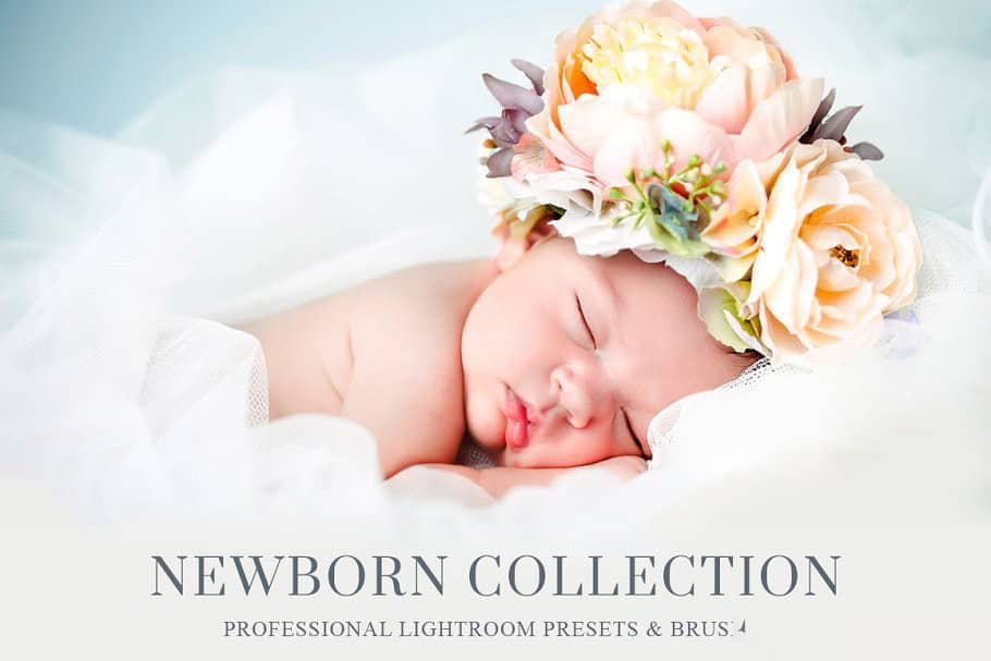 新生儿后期修饰Lightroom预设 Newborn Baby Lightroom Presets