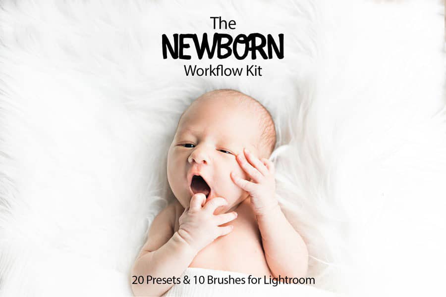 新生儿后期工作流程Lightroom预设套件 The Newborn Workflow Kit