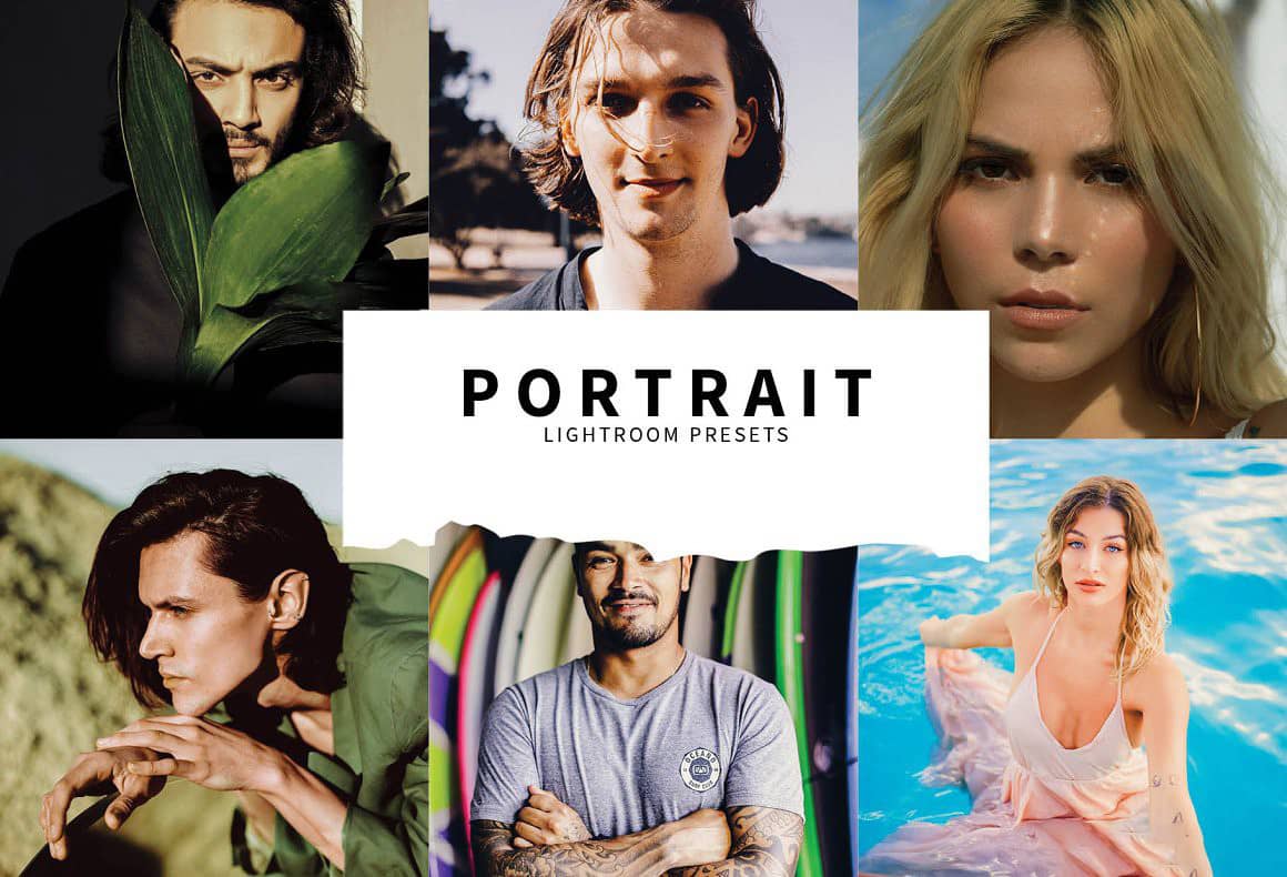 时尚情绪胶片感人像Lightroom预设 Portrait Lightroom Presets