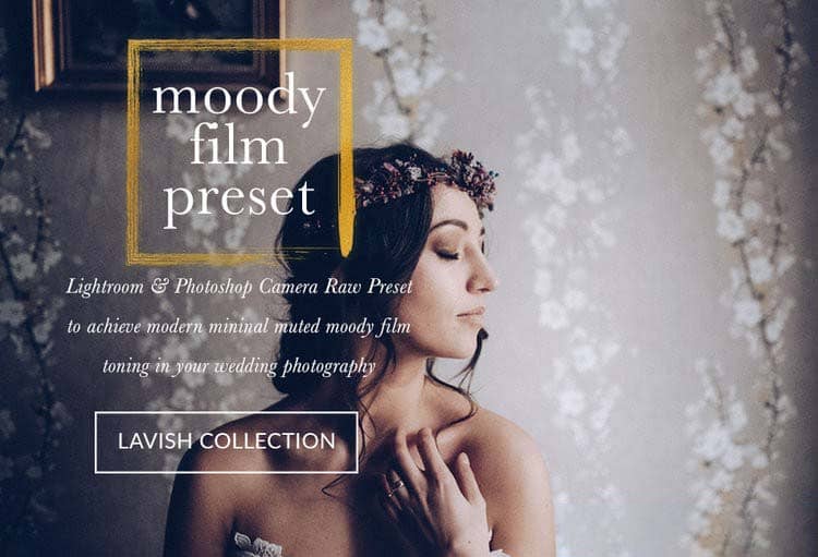 森系电影调婚礼跟拍摄影LRACR预设 Moody Cool Film Wedding LRACR