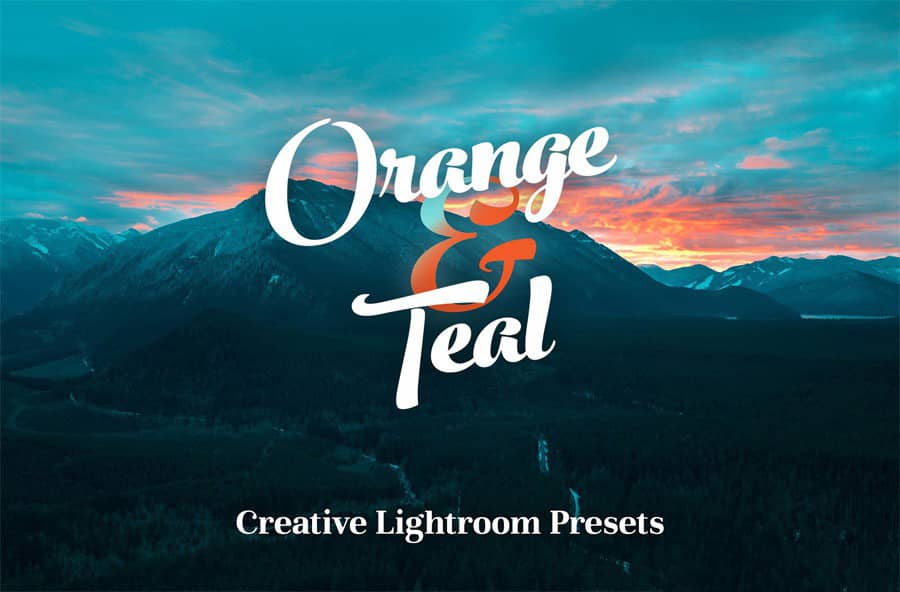 橙色和青色颜色分级Lightroom预设 Orange amp; Teal Lightroom Presets