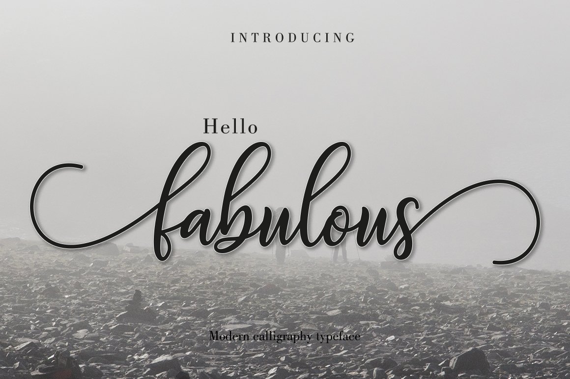 5 Fabulous Script 字体 Pack
