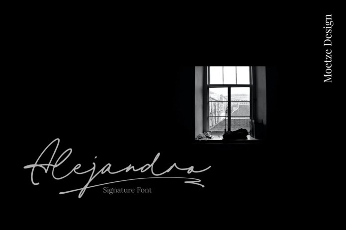 Alejandro Handwritten 字体