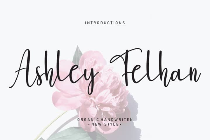 Ashley Felhan Script 字体