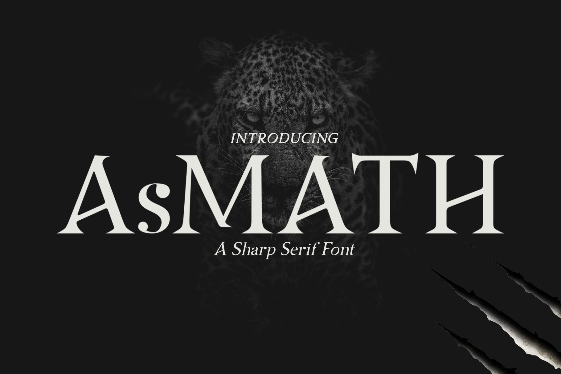 Asmath a Sharp Serif