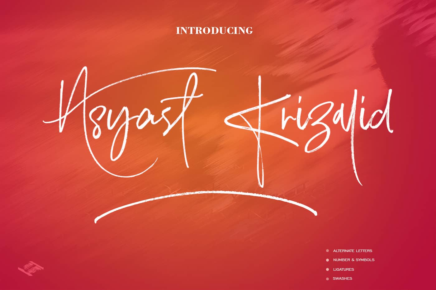 Asyast Krizalid Script Brush 字体