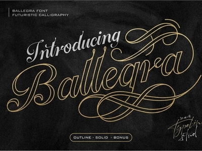 Ballegra Delicious Calligraphy