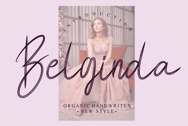 Belginda Brush 字体