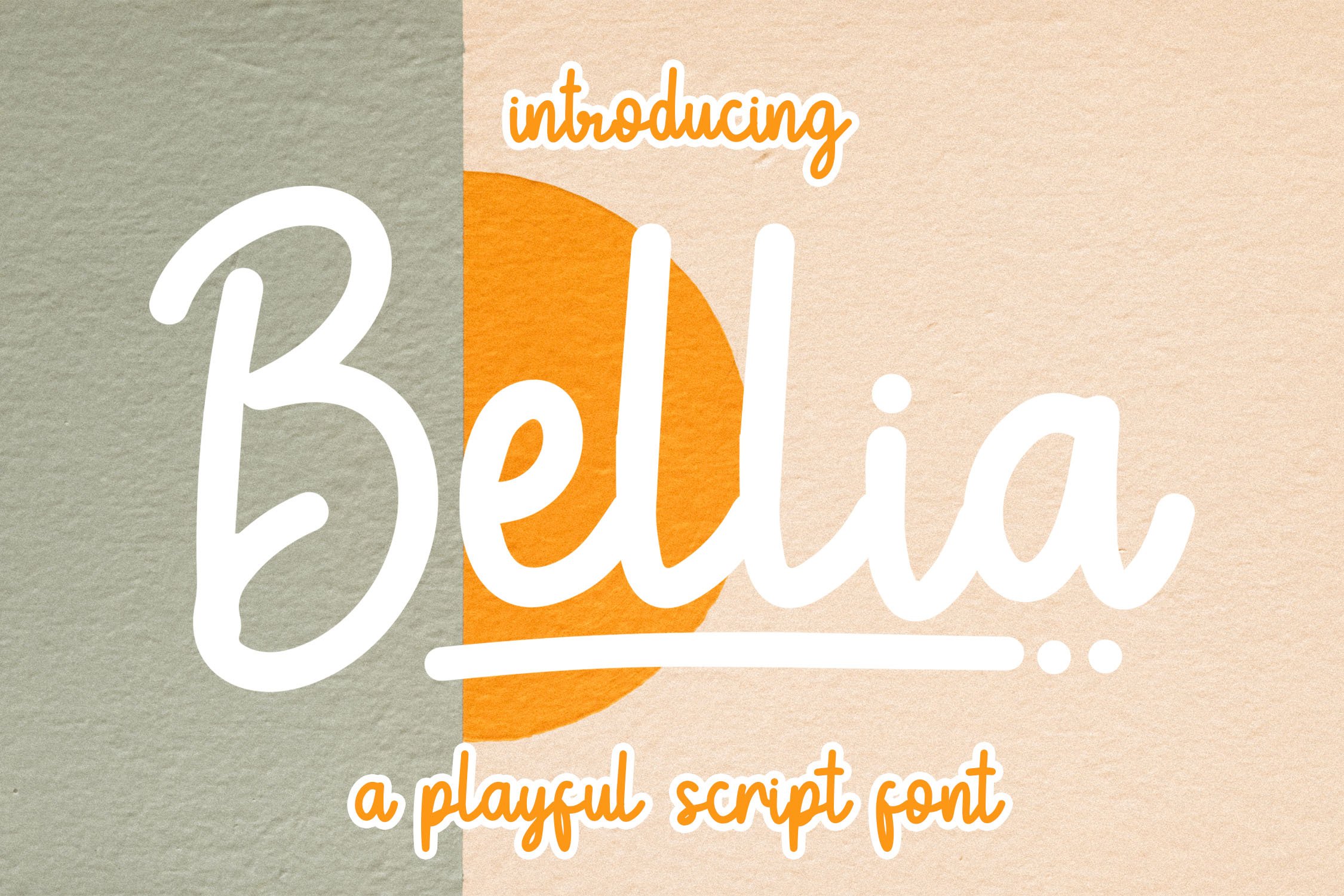 Bellia 字体