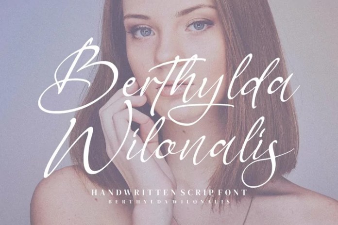Berthylda Wilonalis Script 字体