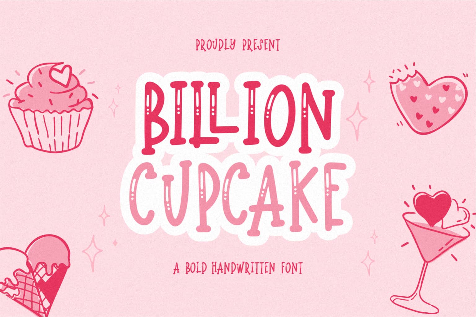 Billion Cupcake Display 字体