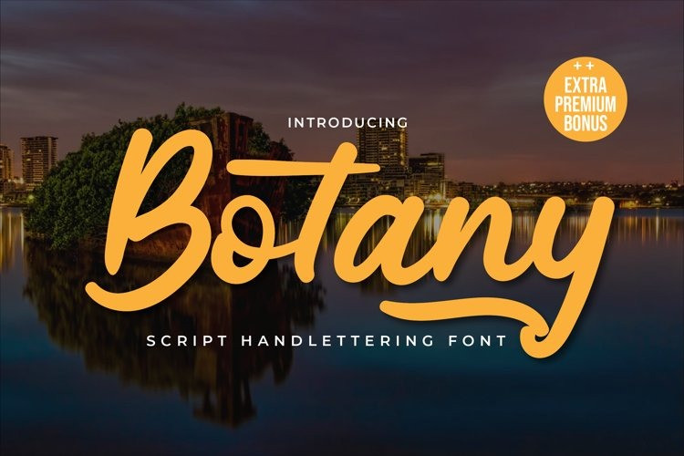 Botanic Script – Stylish Fancy 字体