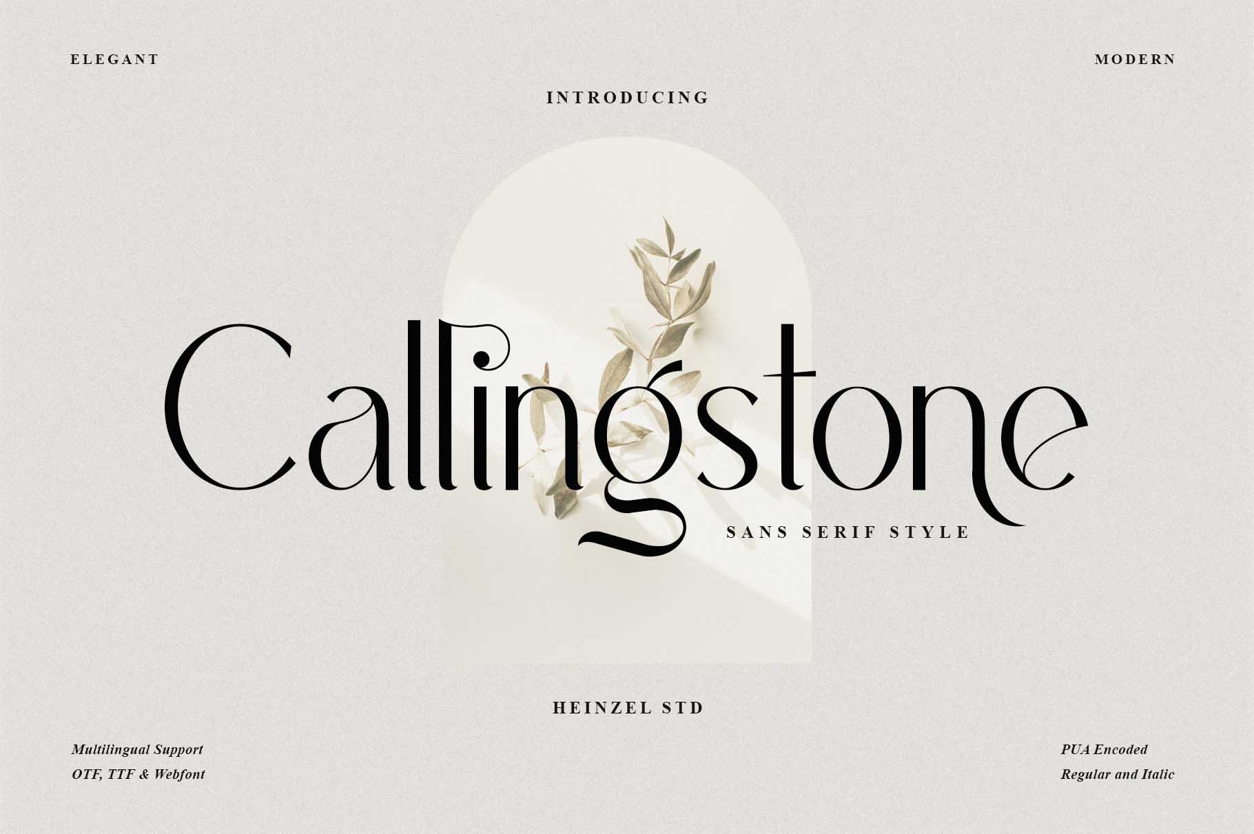 Callingstone Sans Serif 字体