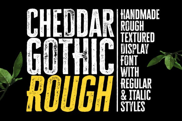 Cheddar Gothic Rough 字体