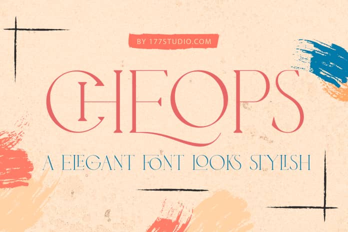 Cheops Elegant 字体