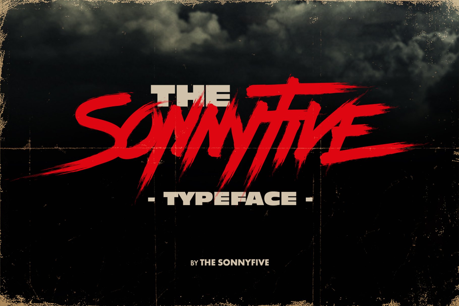 CreativeMarket – THE SONNYFIVE typeface 2094588