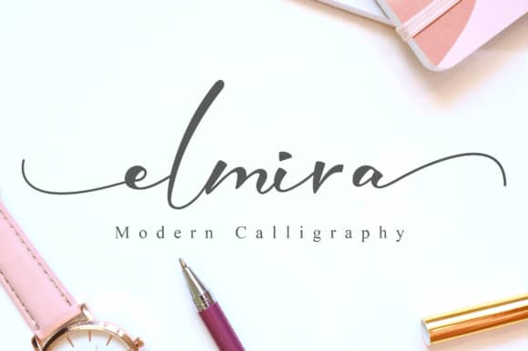 Elmeera – Beautiful Script 字体
