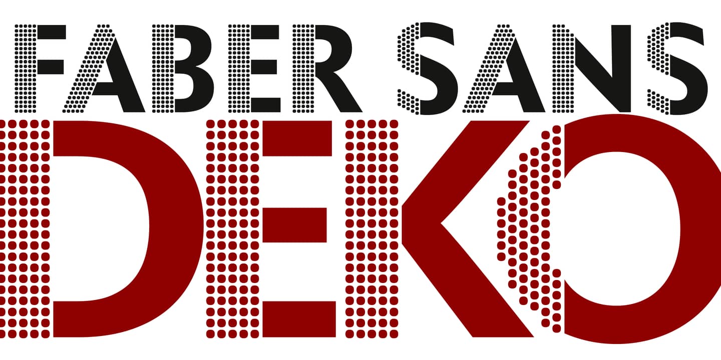 Faber – Display 字体