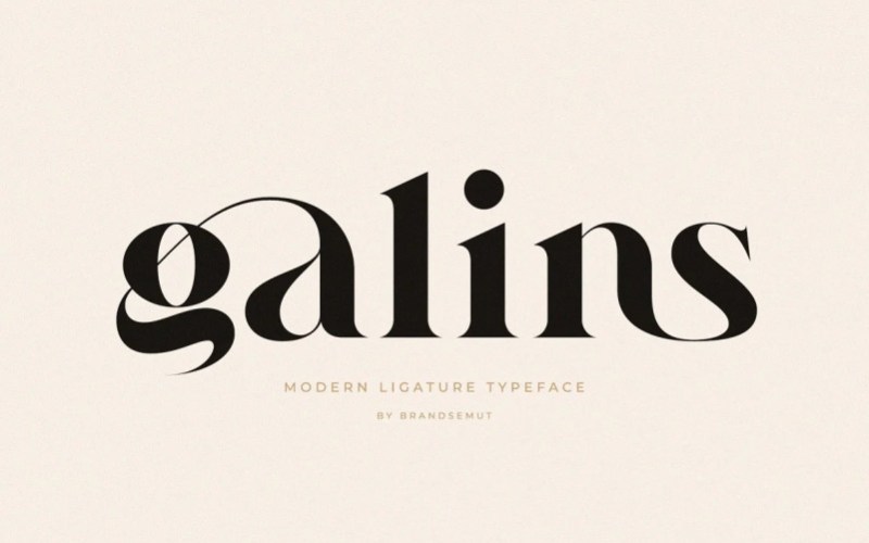 Galins Serif 字体