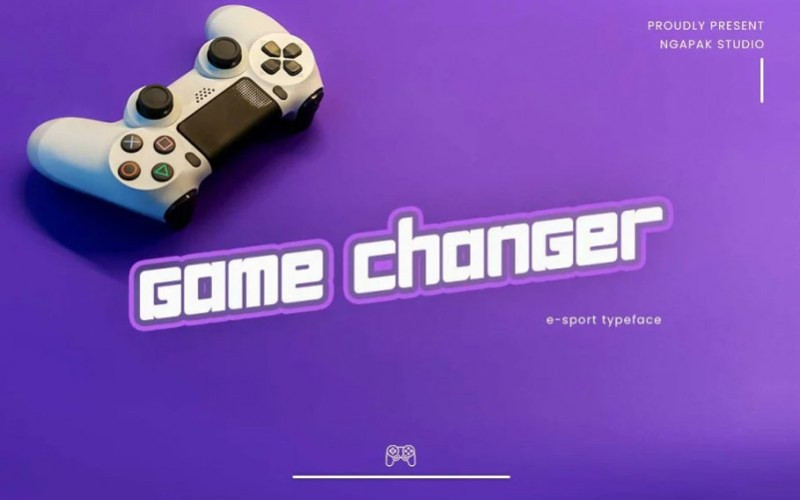 Game Changer – eSport Display Typeface