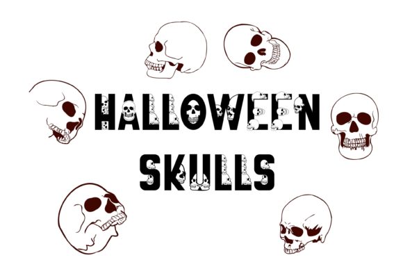 Halloween Skulls 字体