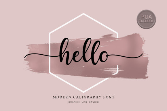 Hello Calligraphys Script 字体