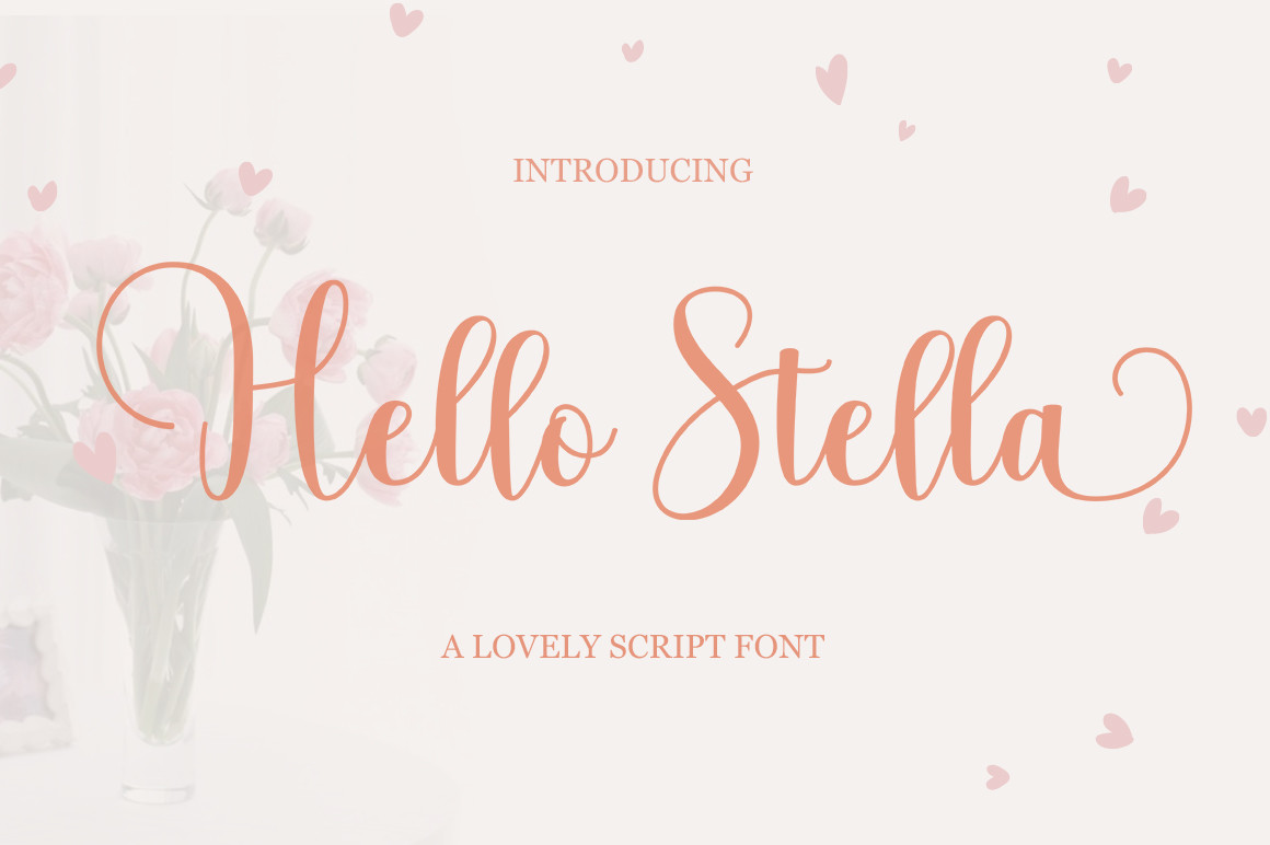 Hello Stella 字体