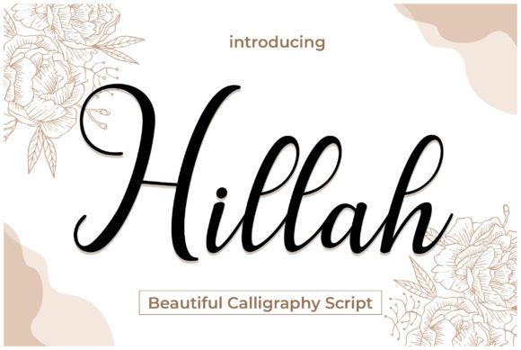 Hillah – Calligraphy Script 字体