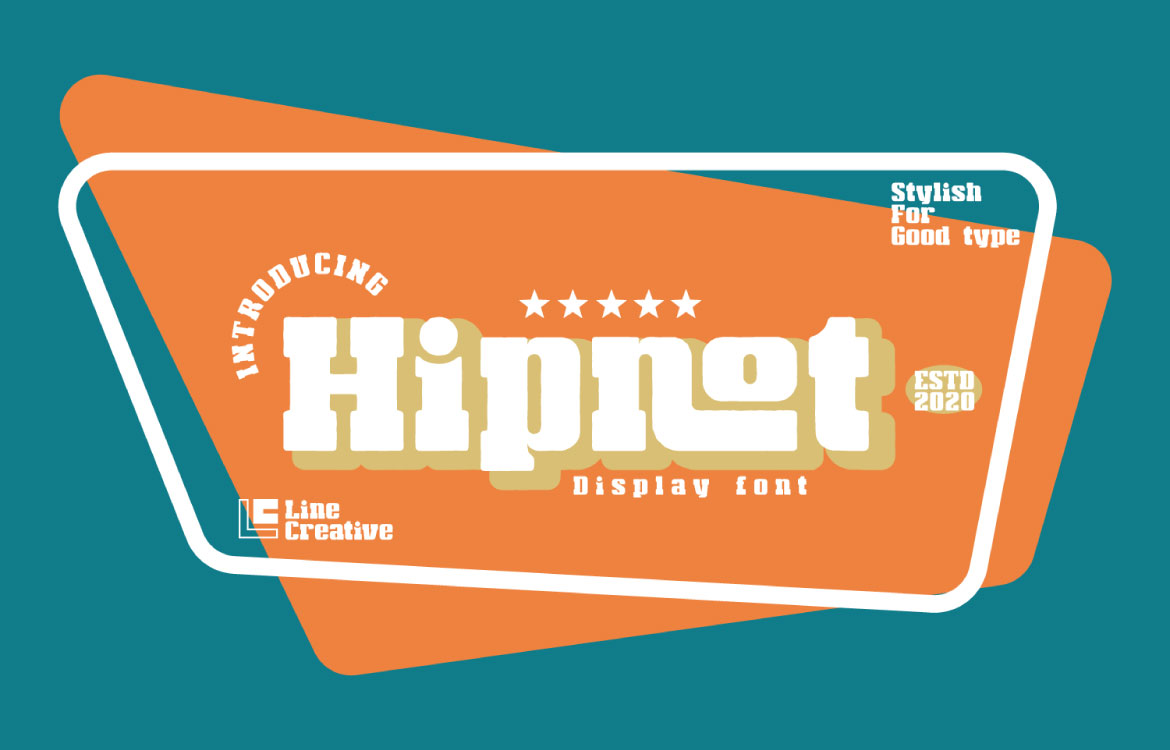 Hipnot – Heavy Slab Serif Display 字体