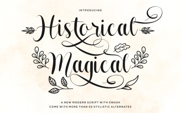 Historical Magical Script 字体
