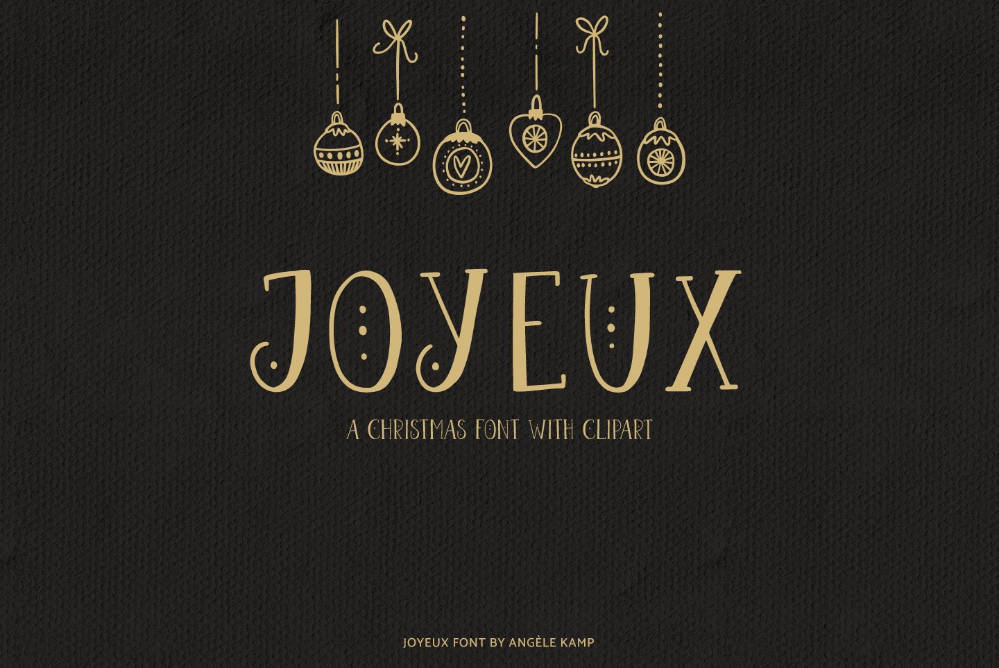 Joyeux Christmas 字体   clipart 3108902