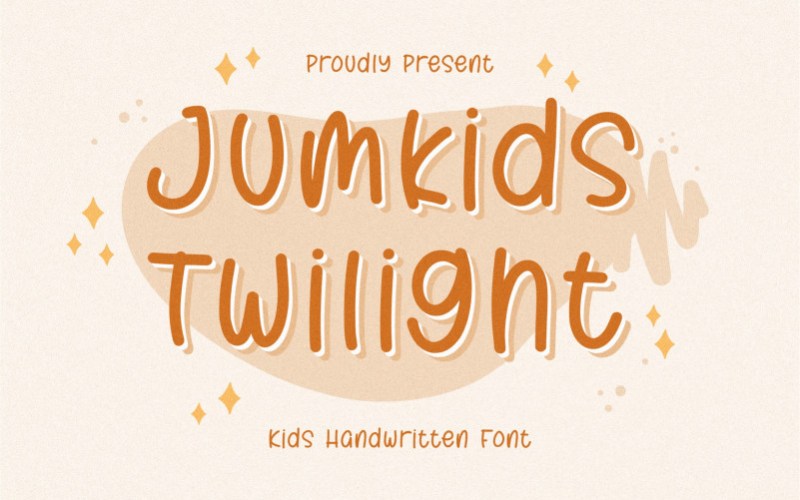 Jumkids Twilight Display 字体
