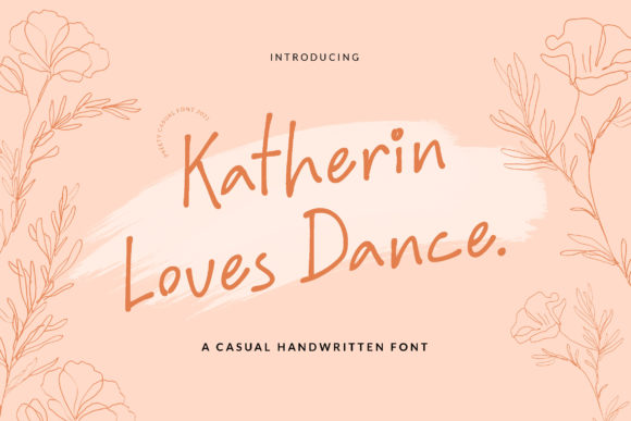 Katherin Loves Dance 字体