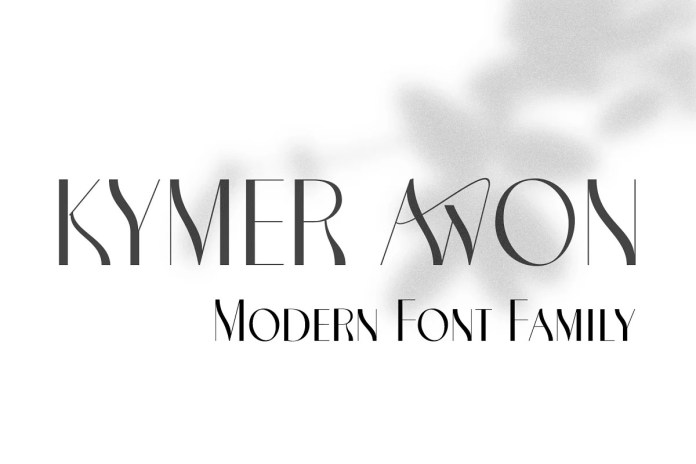 Kymer Awon Sans Serif 字体
