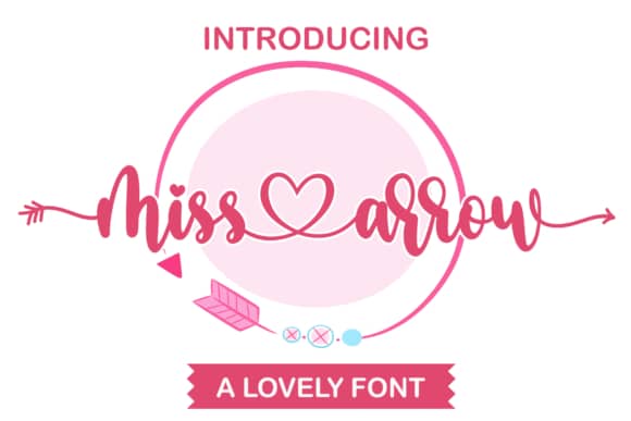Miss Arrow – Lovelt Script 字体