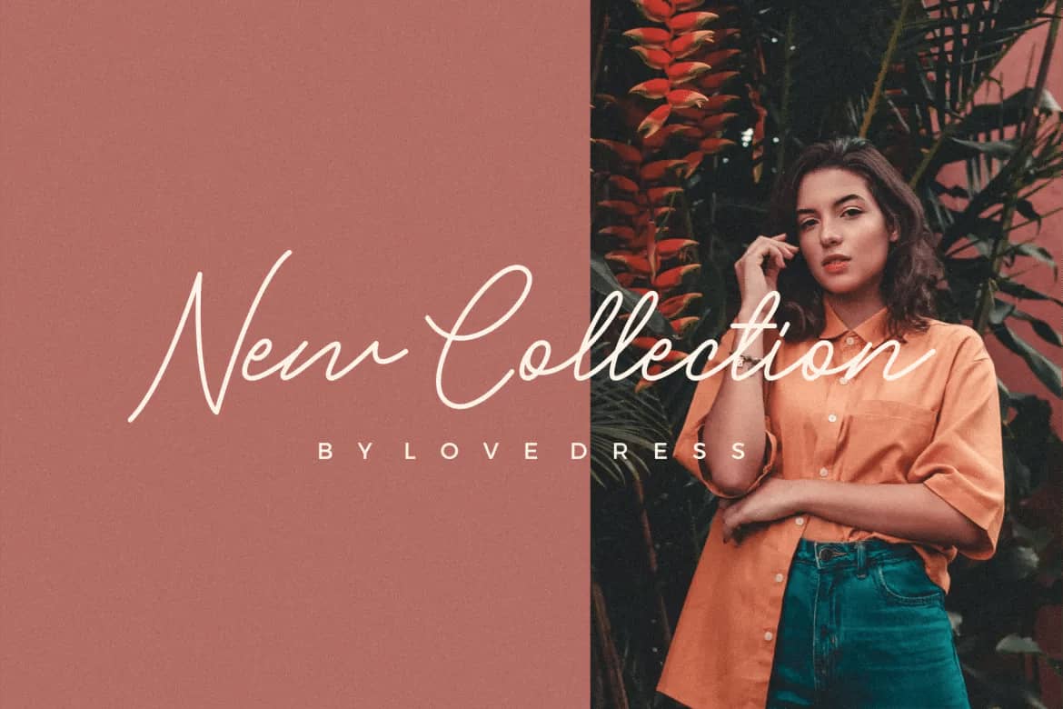 Monoline Signature 字体