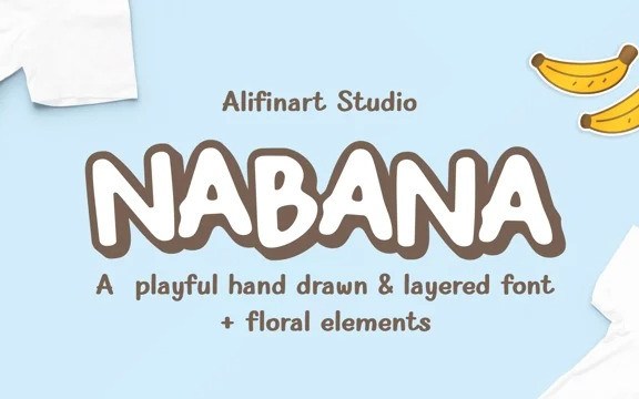 Nabana Display 字体