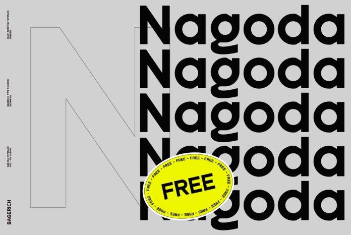 Nagoda – Modern Sans Serif 字体
