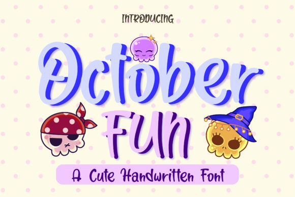 October Fun 字体