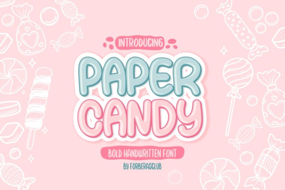 Paper Candy – Bold Handwritten 字体