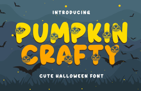 Pumpkin Crafty 字体