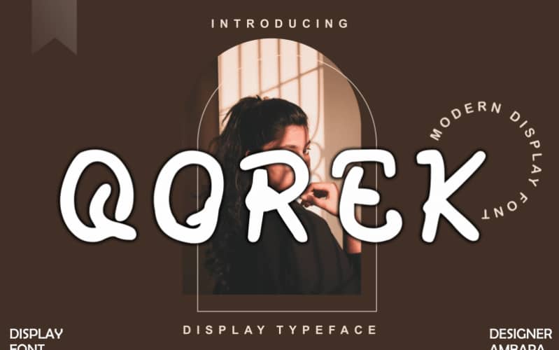 Qorek Display 字体