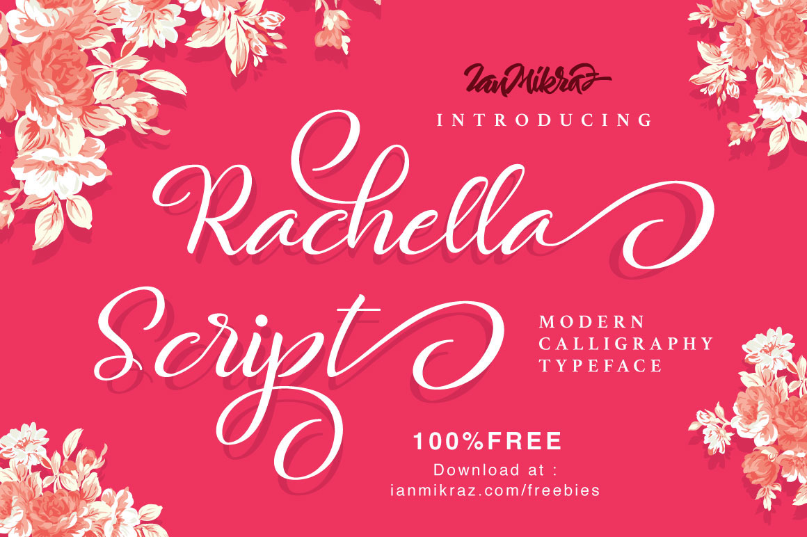Rachella Script 字体