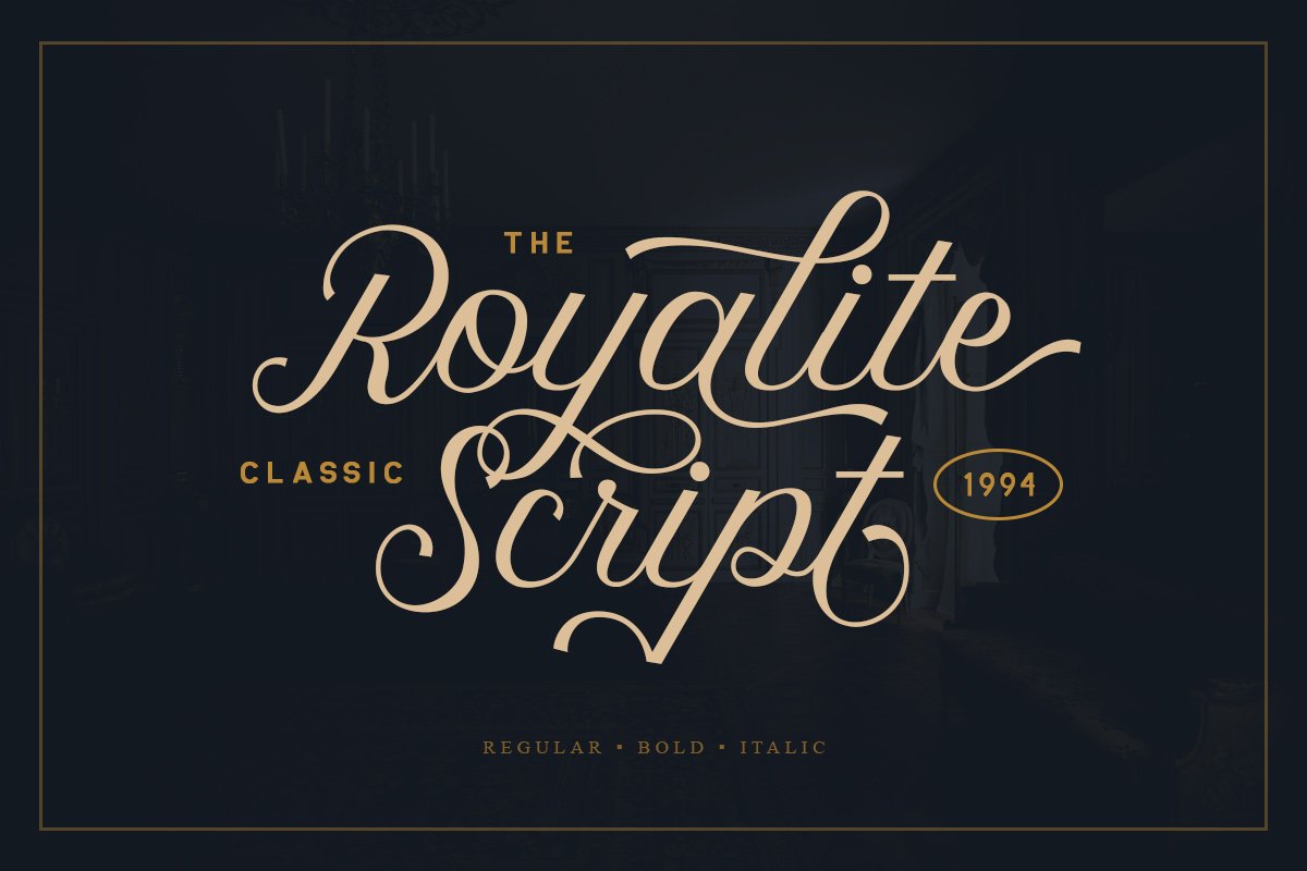 Royalite Script Family