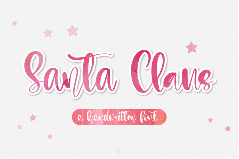 Santaclaus Script 字体