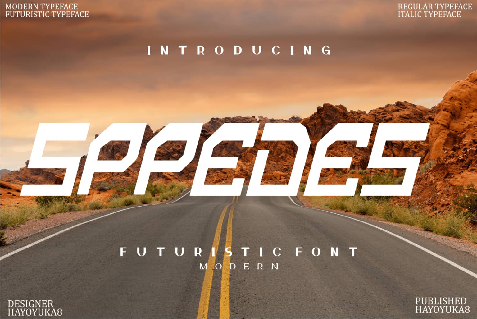 Ssppedes Display 字体