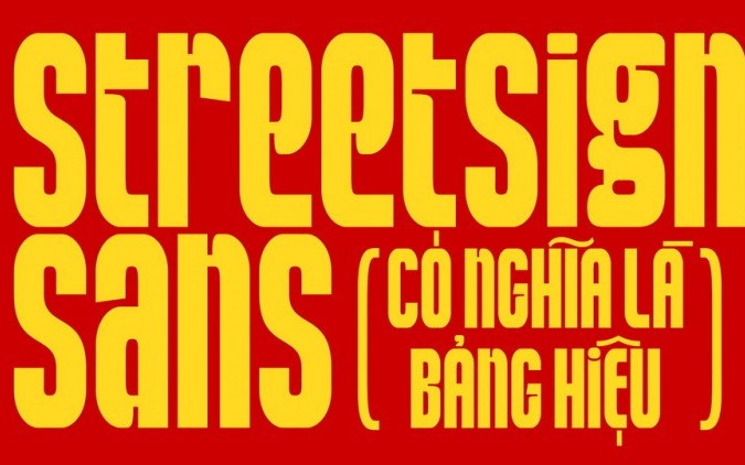 StreetSign Sans Serif 字体